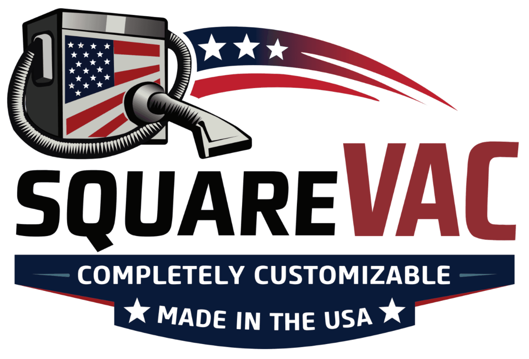 SquareVac — customizable tamper-proof car wash vacuum systems, made in the USA