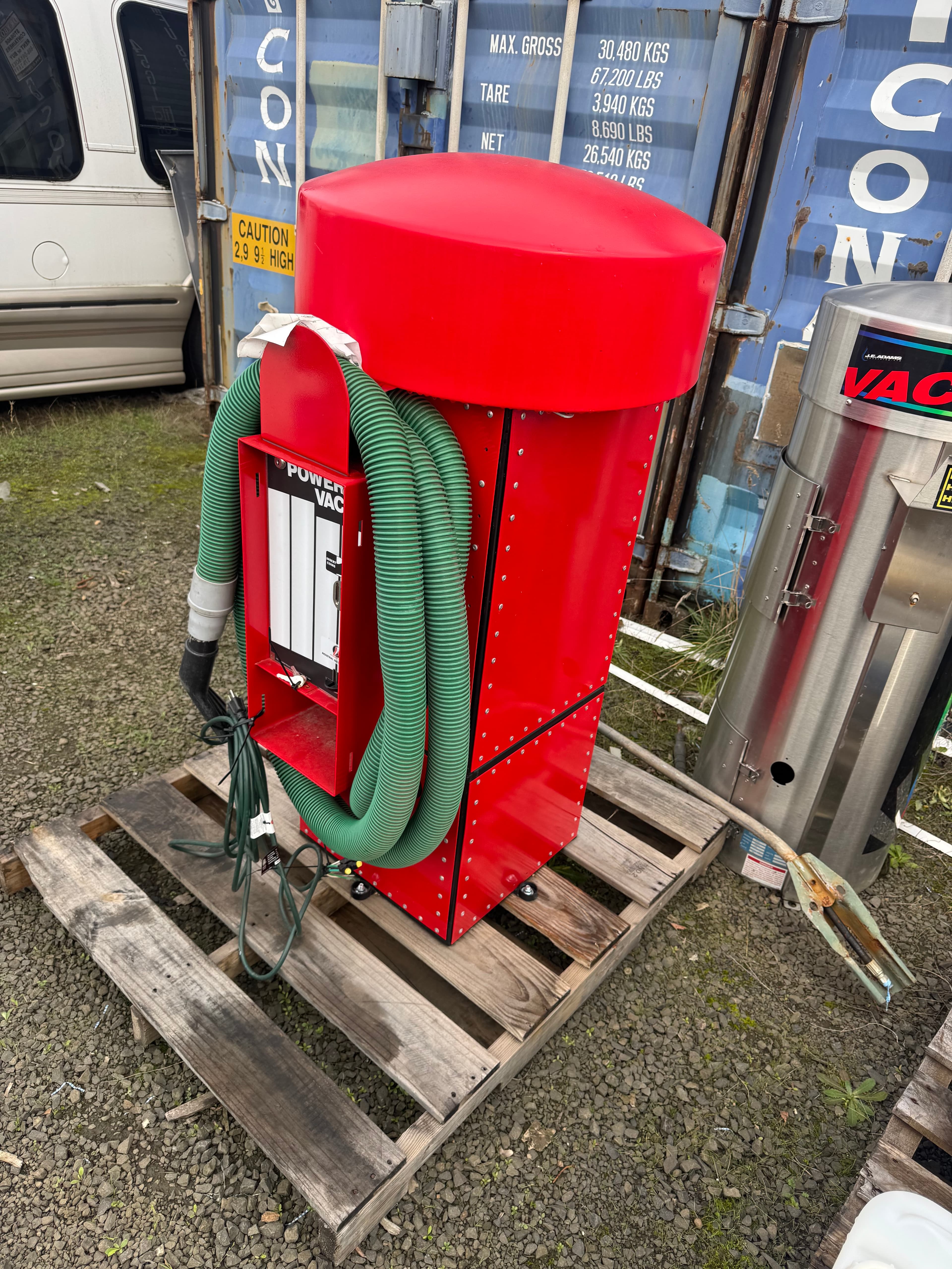 SquareVac unit ready for delivery and installation